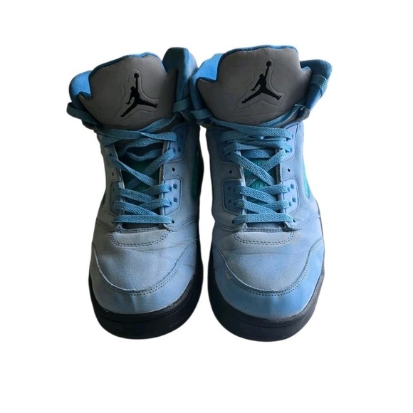 Nike Air Jordan 5 Retro SE Mens Athletic Shoes Size 11 UNC University Blue - Picture 6 of 9
